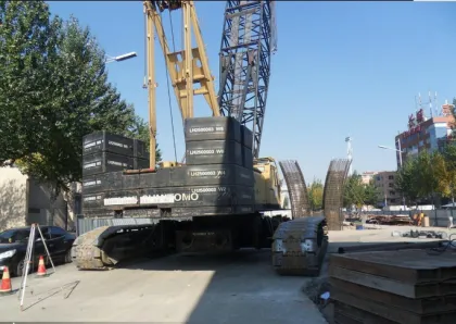 used sumitomo crawler crane SCX2500