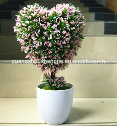 SJ030910 Office decorative topical bonsai plant/Plastic recycling plant indoor