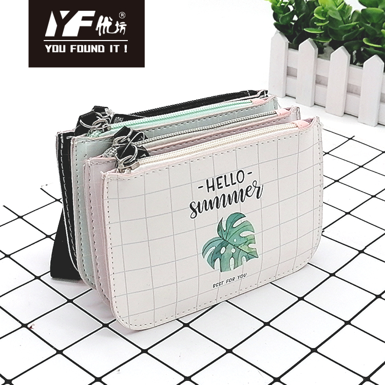 Bolsa feminina de PU estilo verão personalizado