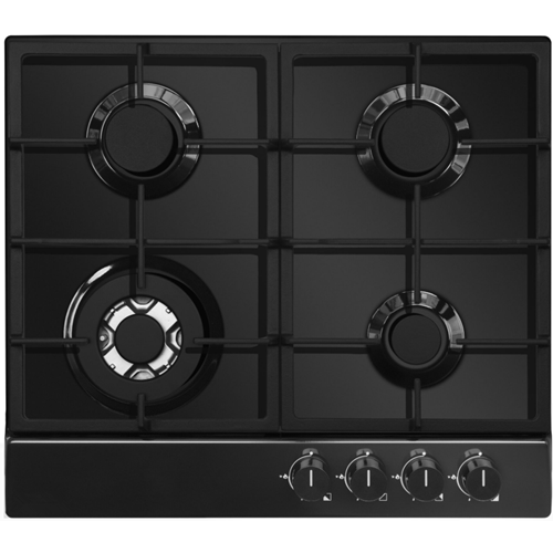 Black Gas Cooker 4 Burner in Portogallo