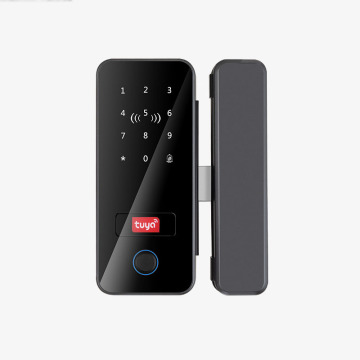 Tuya Smart Bluetooth Bezkroczni szklany szklany blokada drzwi odcisków palców