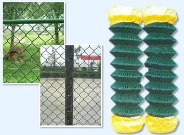 PVC Coated Diamond Welded Wire Mesh Fence