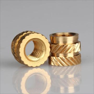 Brass Knurled Threaded Insert Embedment Nuts