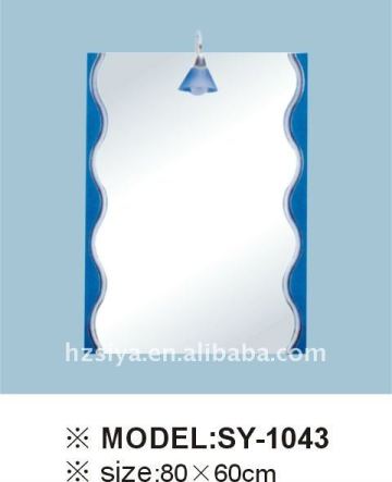 bathroom mirror/painting bathroom mirror/engraved bathroom mirror/bath mirror/wall mirror