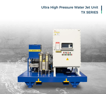 TX2525 High Pressure Water Jet Cleaner 2800bar Machine