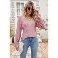 Casual Petal Sleeves blouse high quality