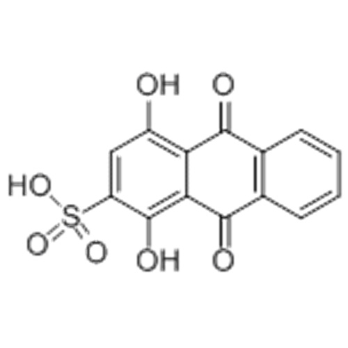 1,4-dihydroxiantrakinon-2-sulfonsyra CAS 145-48-2