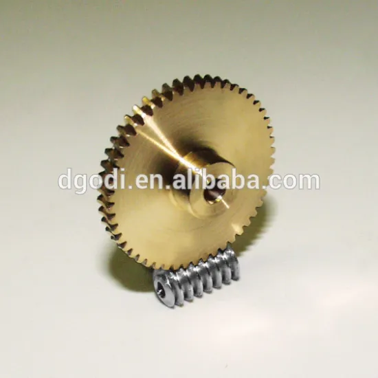 brass 0.4 gear module unique standard module gear Dongguan factory