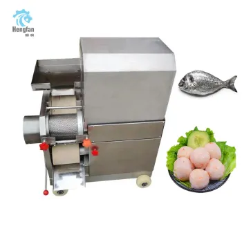 Professional 180kg/h Automatic Seafood Processing Machine: Fish Deboning, Crab, and Shrimp Meat Extractor