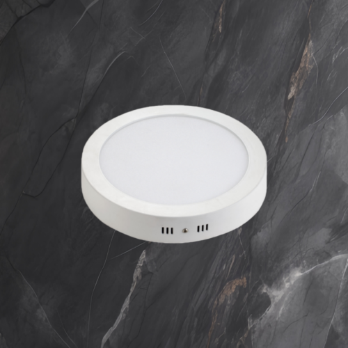 耐用的圆形 LED 面板灯，可快速安装