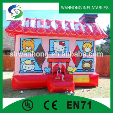 Funny cat inflatable cartoon combo inflatable bouncer