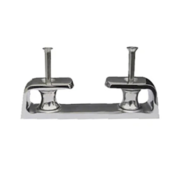 Hochwertiger Edelstahlboot-Roller-Fairlead mit zwei glatten Räumen