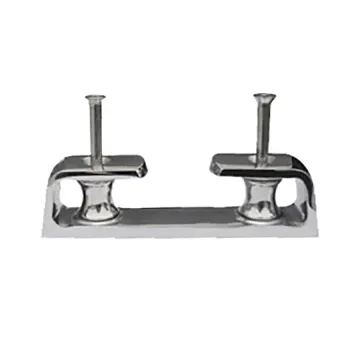 High-Quality Stainless Steel Boat Roller Fairlead with Two Smooth-Wheeling Chocks
