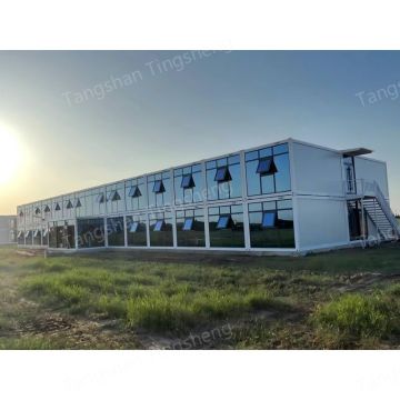Earthquake-Proof Modular Flat Pack Container House: 10x20 Prefab Accommodation