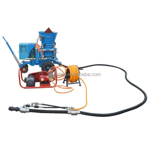 Electric Motor Spray Refractory Gunning Machine: Output Options of 1.5m3/h, 3m3/h, 5m3/h, and 9m3/h - For Sale