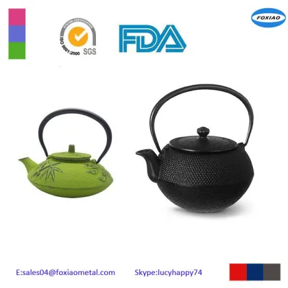 Cast Iron Teapot