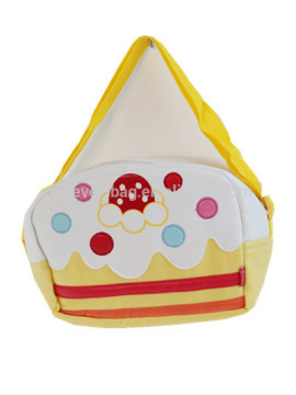 BH03 white cake shoulder schoolbag