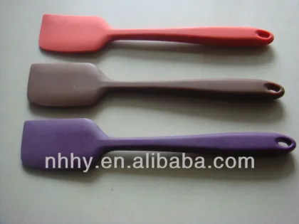 28cm large size silicone spatula,Integrated silicone spatula