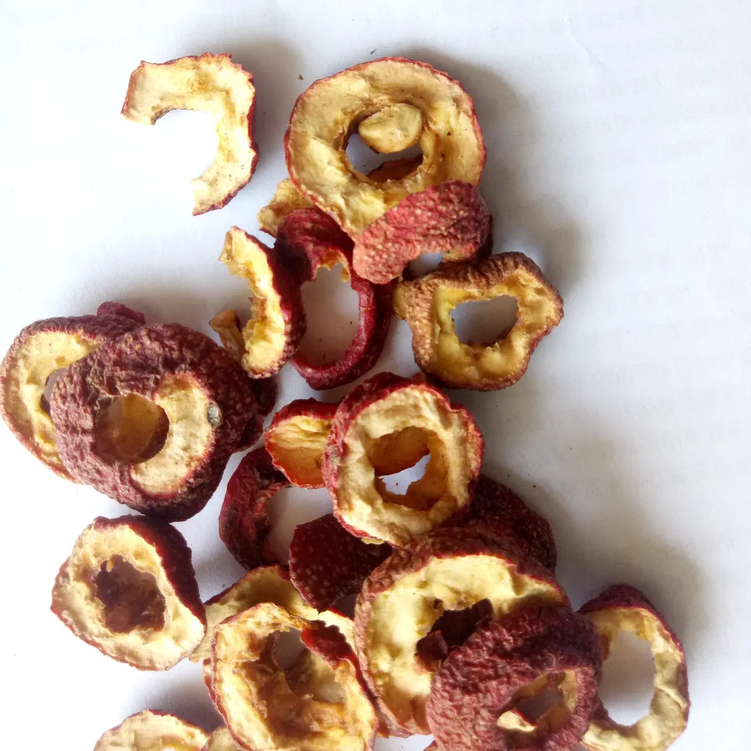 Doğal Yenilebilir Gıda Kırmızı Renk Kuru Dilimlenmiş Meyveler Çay için Crataegi