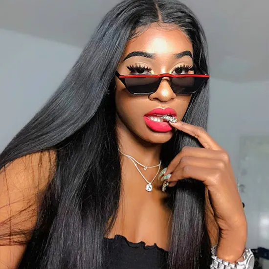 Glueless Front Full Lace Wig Wholesale Virgin 100% Cheap Short Brazilian Hd Natural Full Lace Human Hair Wig For Black Women