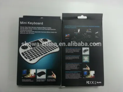 Wireless keyboard and mouse Wireless Keyboard with Touchpad