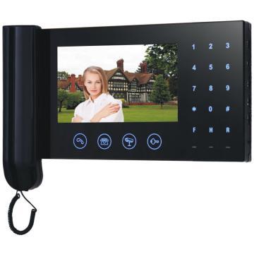 Video Door Phone,7inch touch pad, Handset Handsfree telephone function