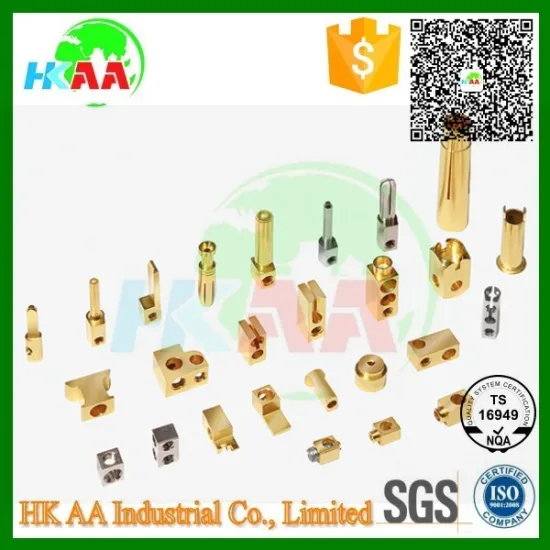 Custom size brass contact pins connector sockets terminal blocks