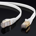 Cat7 Flat Ethernet Cable Shielded Flat Internet Network