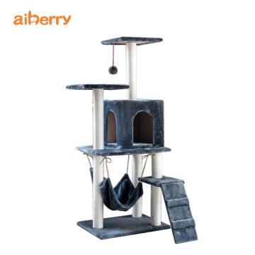 Hochwertiger Wood Cat Scratch Kletterturm