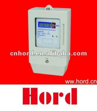 DEM091PE SINGLE PHASE ELECTRONIC PREPAYMENT FRONT BOARD INSTALLED ACTIVE ENERGY METER