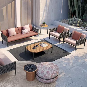 New Arrival Garden Hotel Furniture: Outdoor Sofa Set