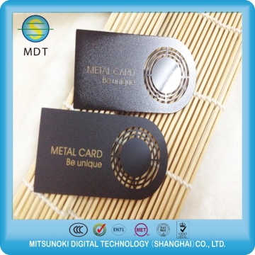2015 high quality metal business card