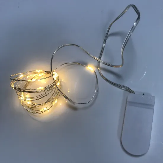 Fairy Light Copper Wire String with 20LED and CR2032 Battery for Xmas