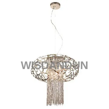Decorative Chain Pendant Lights Lantern Shape