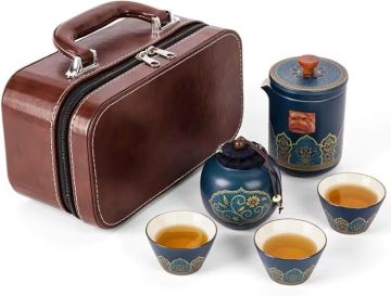 Japanese Style Tea Pot & Cup Set