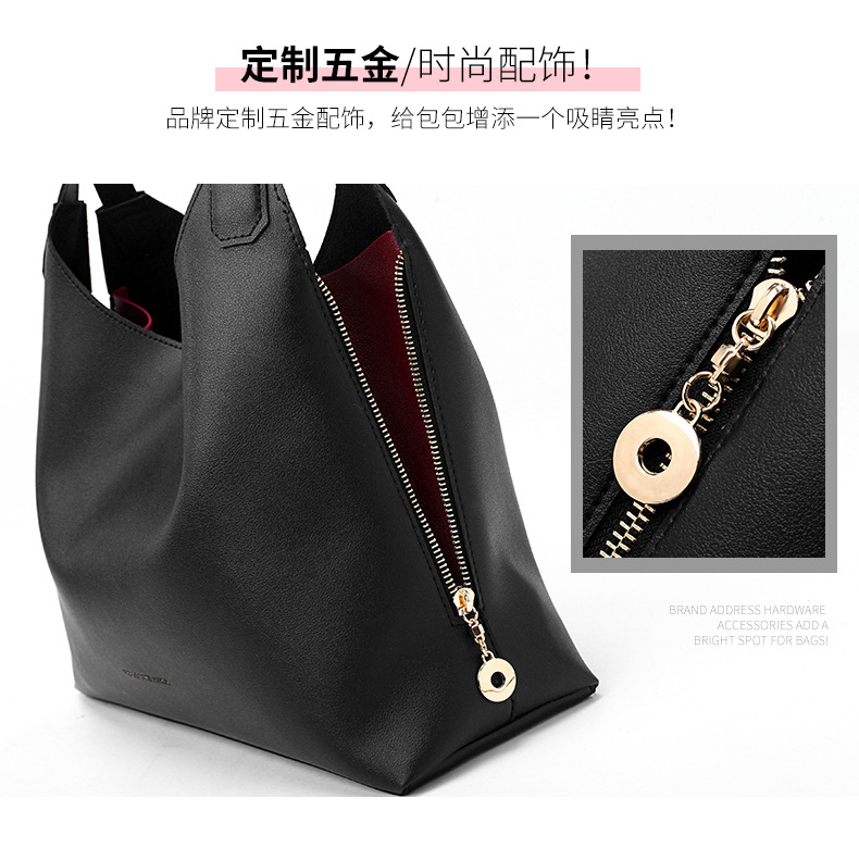 High Quality Wholesale Lady leather shoulder bag