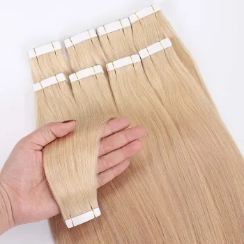 wholesale natural hair extension human vendors cuticle aligned virgin tape in hair extensions remy hair extension tape best