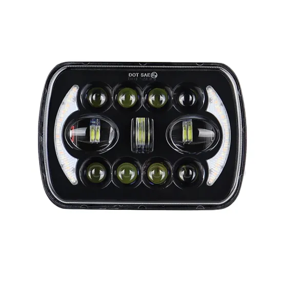 Off-Road Square New Version LED Headlight Lamp for Jeep Wrangler