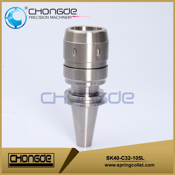 Mandril de fresado de gran potencia de la serie CNC SK40 SK50 de alta precisión