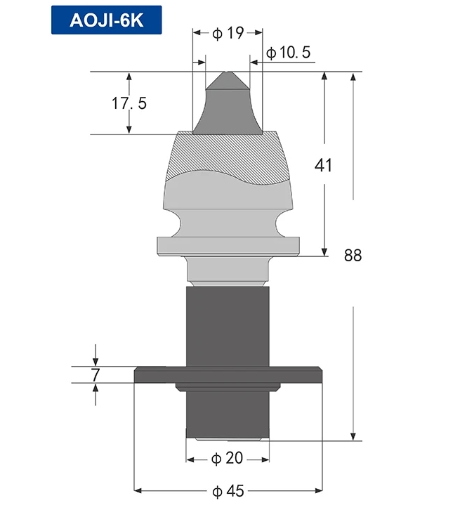 Road Milling Picks1.7