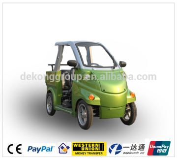 60v 1.1kw small design compack body two seater electric car