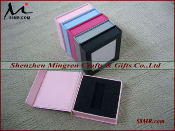 Leather Paper Linen USB Box