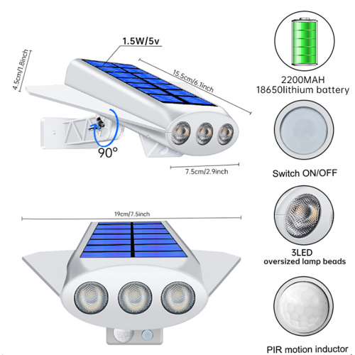 Solar Simulation Camera Light