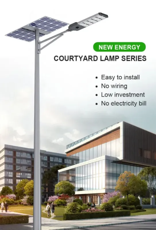 Factory Direct Solar Street Lighting for Outdoor Gardens