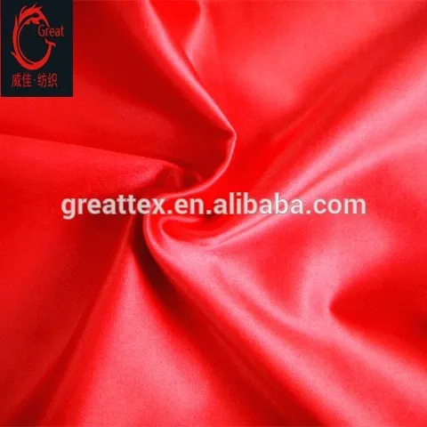 T/C stretch satin fabric, spandex satin