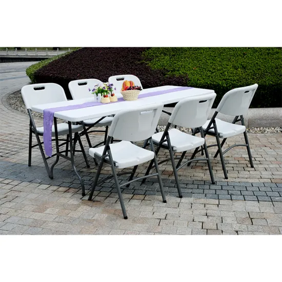 Custom Plastic Outdoor Adjustable Height 6ft Portable Coffee Folding Study Table