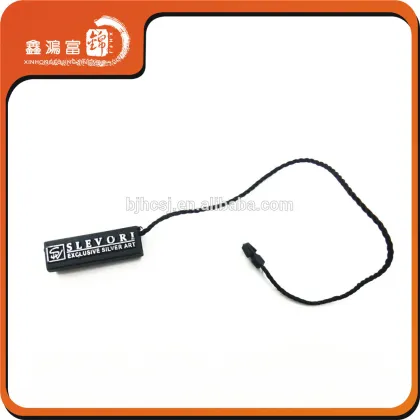 logo custom plastic seal tag for watches