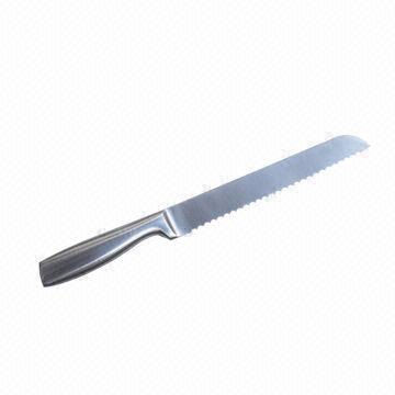 8-inch Stainless Steel Bread Knife, Exclusive Design, Hollow Handle, Dishwasher Safe