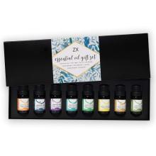 Coffret cadeau d&#39;huiles essentielles 100% pures et naturelles 8