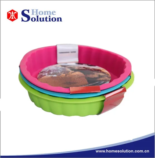 Disposable Silicone plastic dinner plate sets with logo printing FDA test